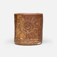 Win Ng Early Brush Pot circa 1960 - 4817567