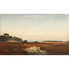 Winckworth Allan Gay Hay wagon off Jerusalem Road Cohasset Massachusetts - 4687554