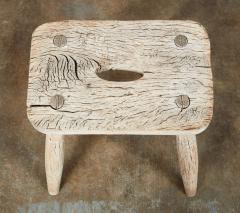 Windsor Stool with Weathered Surface - 4644363