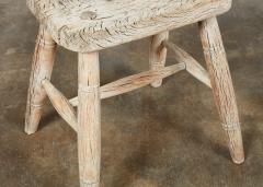 Windsor Stool with Weathered Surface - 4644369