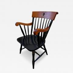 Windsor Style Black Lacquer Georgetown University Armchair - 4454665