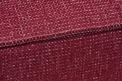 Wine Red Upholstered Art Deco Armchair Europe Mid 20th Century - 4617079