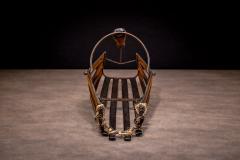 Wine holder in Rosewood Metal Unknown 1960s - 4594262