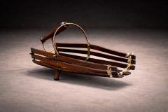 Wine holder in Rosewood Metal Unknown 1960s - 4594266