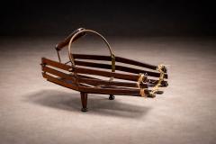 Wine holder in Rosewood Metal Unknown 1960s - 4594268
