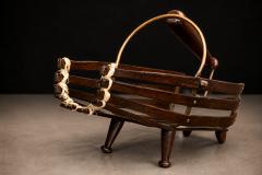 Wine holder in Rosewood Metal Unknown 1960s - 4594269