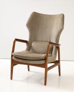 Wingback Armchair by Arnold Madsen Henry Schubell for Bovenkamp - 3724362