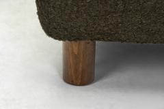 Wingback Armchair with Beech Legs Denmark Second half of the 20th Century - 4433411