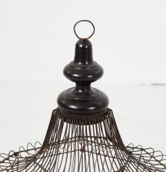 Wirework and Marquetry Birdcage Lantern - 4442913