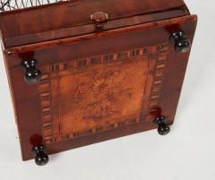 Wirework and Marquetry Birdcage Lantern - 4442915