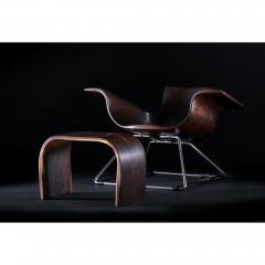 Witold Szostak Roadster Armchair with Footstool - 3181686