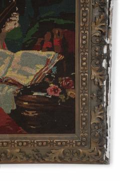 Woman Playing The Lute Tapestry - 3209946