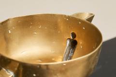 Wonderful Antique Jug in Sand Cast Brass 19th Century - 4582449