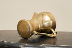 Wonderful Antique Jug in Sand Cast Brass 19th Century - 4582462
