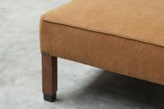 Wonderful Art Deco Daybed in Linen 1930s - 4528712