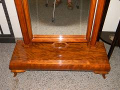 Wonderful Art Deco Standing Mirror with Honduras Mahogany Wood - 118089