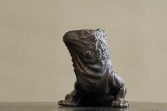 Wonderful Glazed Studio Pottery Iguana 1960s - 4395766