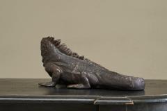 Wonderful Glazed Studio Pottery Iguana 1960s - 4395777
