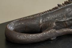 Wonderful Glazed Studio Pottery Iguana 1960s - 4395781