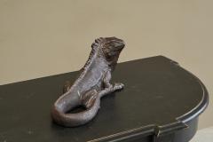 Wonderful Glazed Studio Pottery Iguana 1960s - 4395872