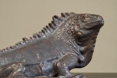 Wonderful Glazed Studio Pottery Iguana 1960s - 4395889