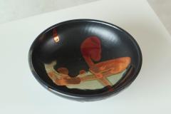 Wonderful Japanese Showa Era Lustre Glazed Studio Pottery Bowl 1960s - 4528591