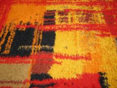 Wonderful Large Size Swedish Rya Rug Mid Century Modern - 1749742