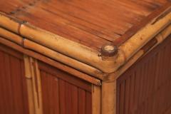 Wonderful Mid Century Cabinet in Bamboo 1960s - 4467982