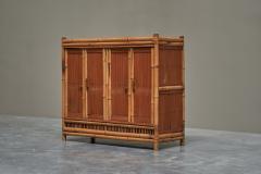 Wonderful Mid Century Cabinet in Bamboo 1960s - 4467998