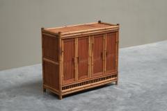 Wonderful Mid Century Cabinet in Bamboo 1960s - 4467999