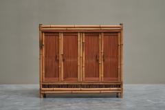 Wonderful Mid Century Cabinet in Bamboo 1960s - 4468007