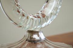 Wonderful Pair of Crystal Art Deco Candle Holders France 1930s - 4677240
