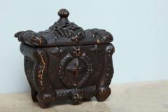 Wonderful Scottish Folk Art Tea Caddy - 1926046