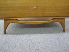 Wonderful Sculptural Walnut Tall Dresser Mid Century Modern - 1862712
