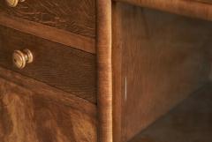 Wonderful Swedish Glazed Art Deco Sideboard in Oak 1940s - 4528630