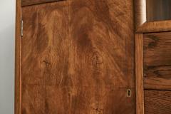 Wonderful Swedish Glazed Art Deco Sideboard in Oak 1940s - 4528636