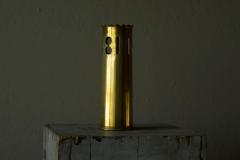 Wonderful Vase in Patinated and Perforated Brass 1920s - 4582294