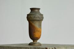 Wonderfully Patinated Art Deco Vase in Metal - 4396130