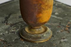 Wonderfully Patinated Art Deco Vase in Metal - 4396261