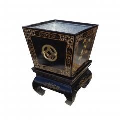 Wood Asian Planter with Stand - 4519049