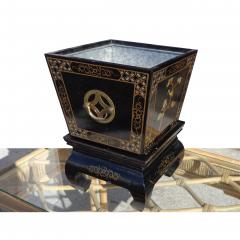 Wood Asian Planter with Stand - 4519055