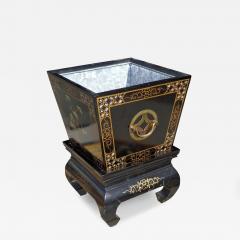 Wood Asian Planter with Stand - 4521915