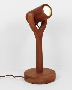 Wood Spotlight Table Lamp - 3892654