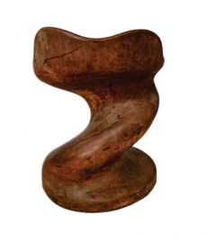 Wood Stool 11980 - 3742025