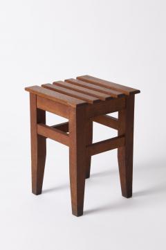 Wood Stool France 20th C - 3584806