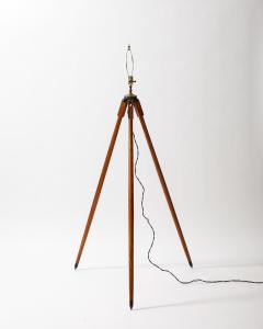 Wood Surveying Tripod Floor Lamp United States c 1950 - 3900230