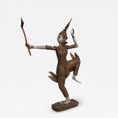 Wood Thai Dancer Statue - 2740568