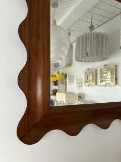 Wood Wave Mirror Italy - 3860149