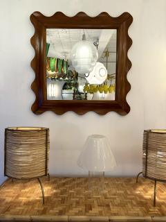 Wood Wave Mirror Italy - 3860150
