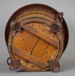 Wood and Cast Iron Jardiniere or Log Bin - 2701127